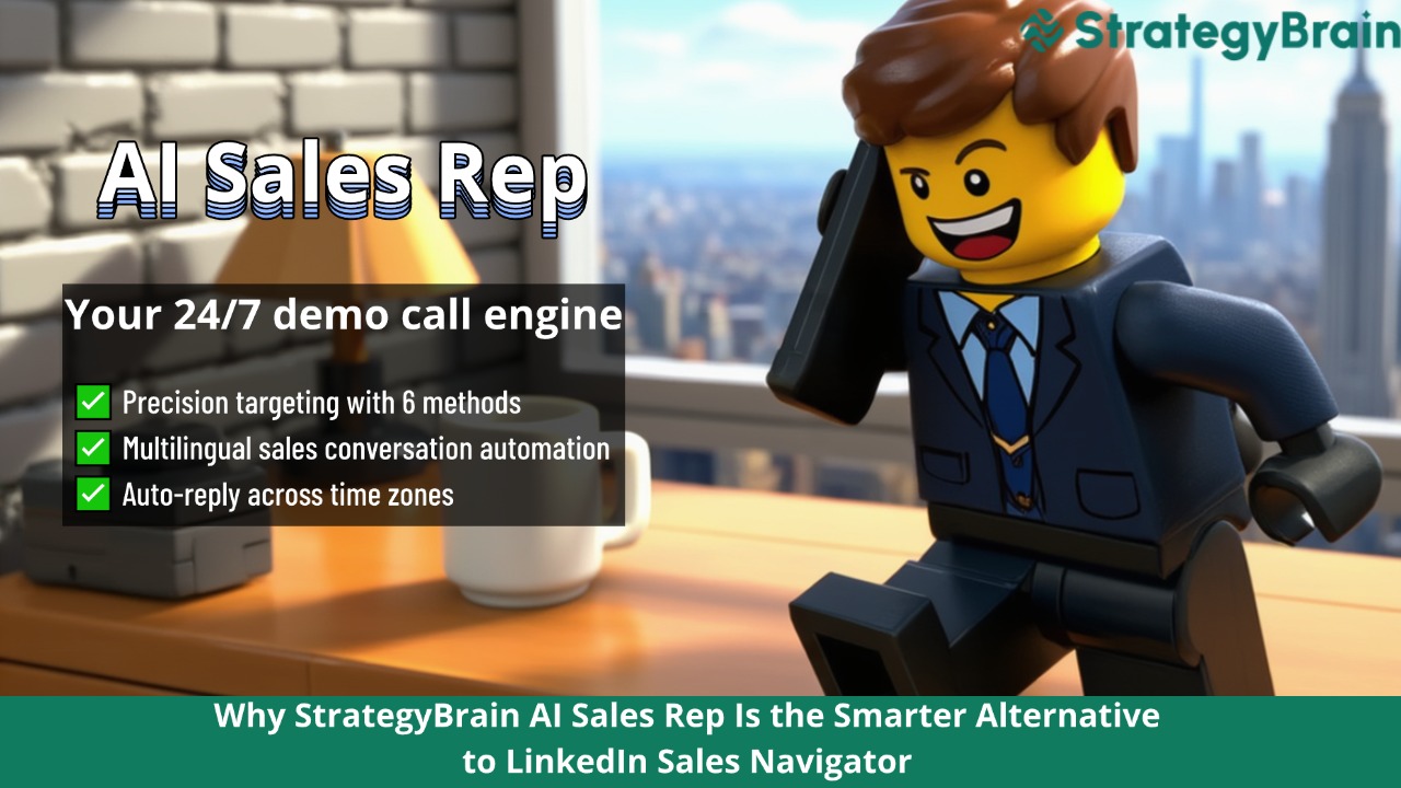 Why StrategyBrain AI Sales Rep Is the Smarter Alternative to LinkedIn Sales Navigator